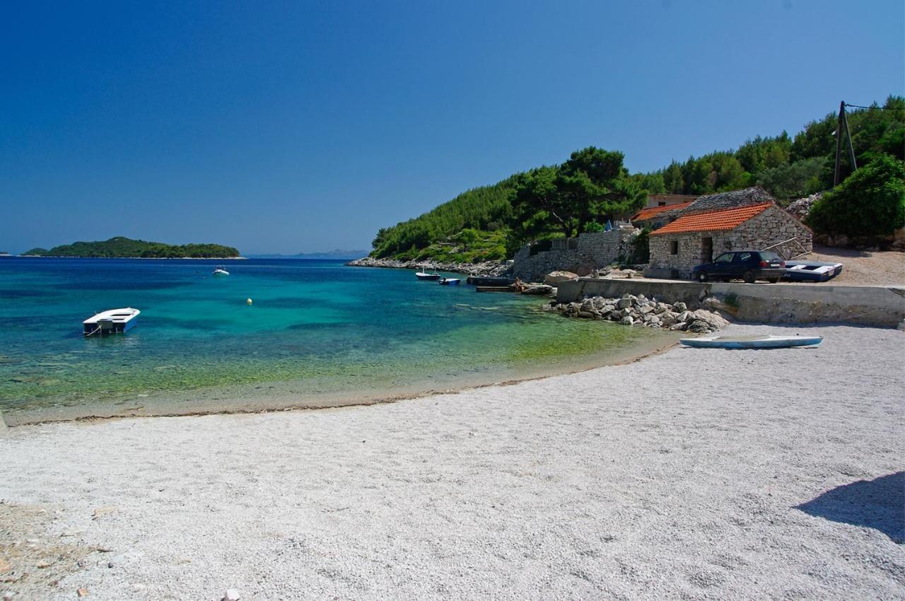 Apartments By The Sea Cove Zaglav, Korcula - 12208 프리즈바 외부 사진