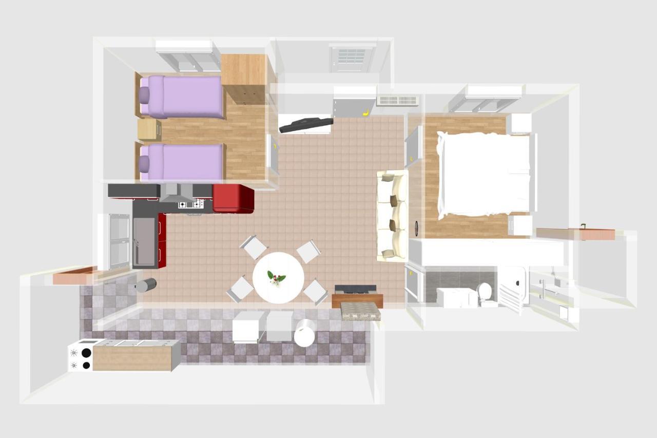 Apartments By The Sea Cove Zaglav, Korcula - 12208 프리즈바 외부 사진